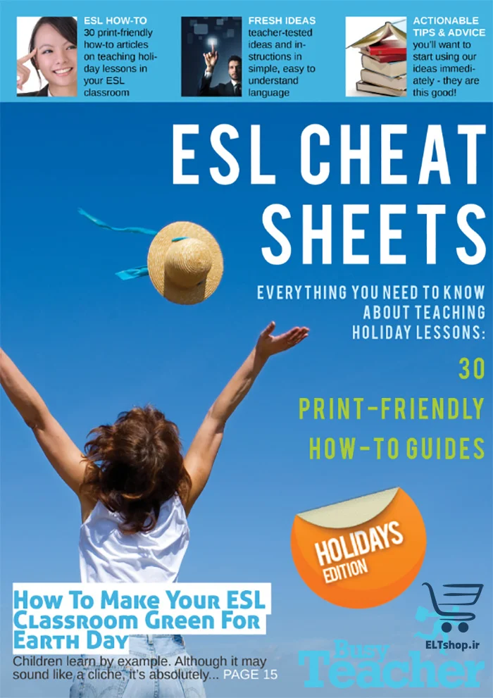 دانلود کتاب ESL Cheat Sheets Holiday Edition